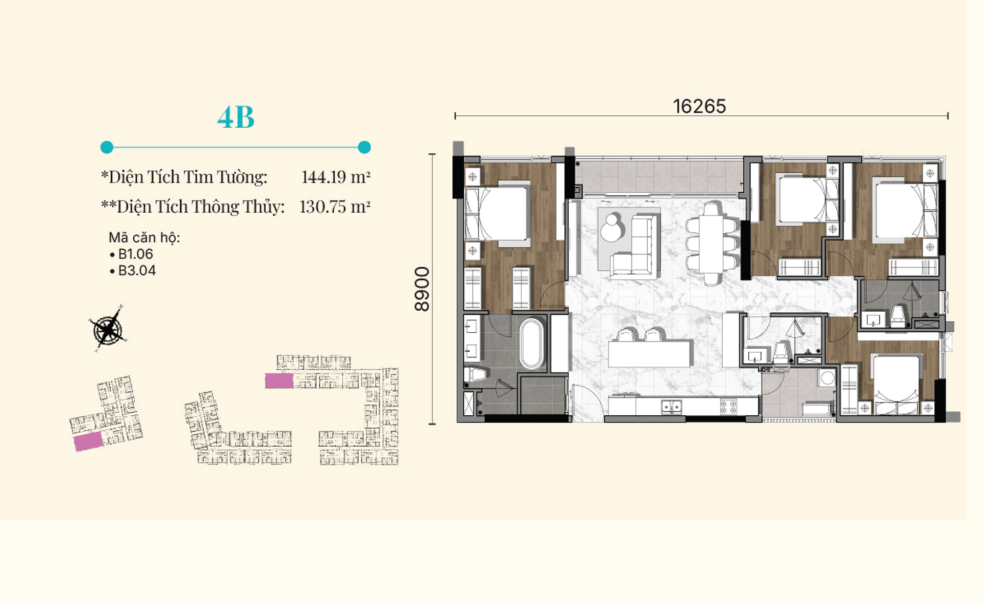 GLADIA HEIGHTS 4PN
