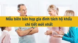 Hồ sơ tách khẩu và làm hộ khẩu mới gồm những gì?