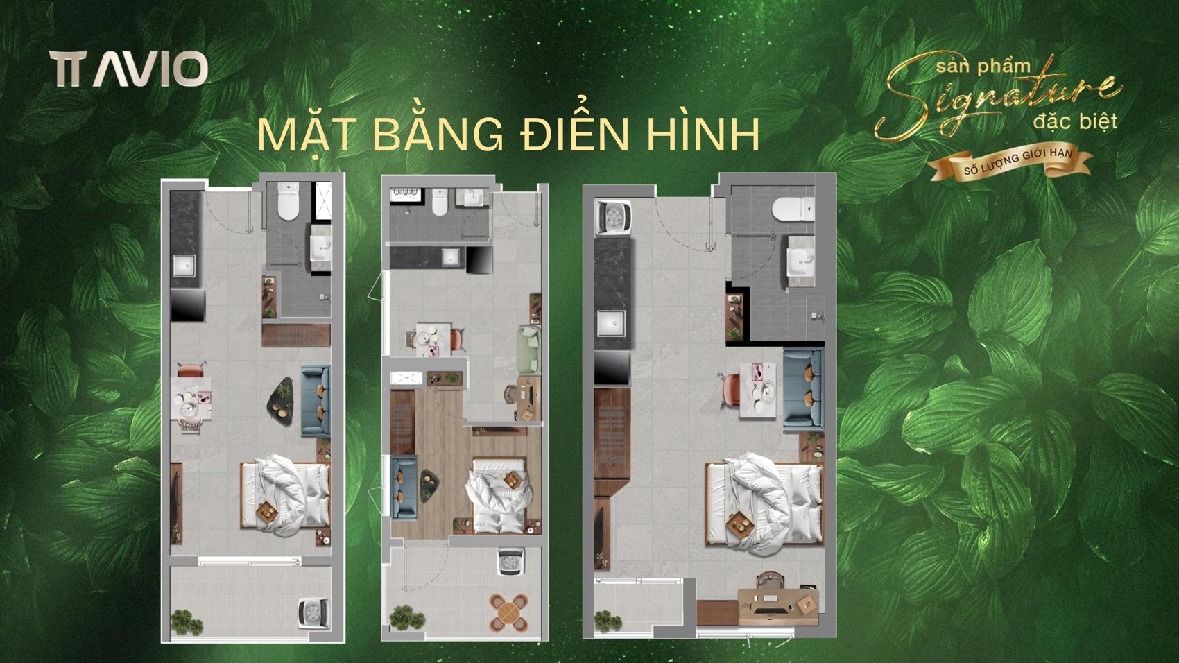 MẶT BẰNG DỰ ÁN TT AVIO DĨ AN