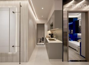 Nhà mẫu 62m2 thiết kế 2 phòng ngủ TT Avio