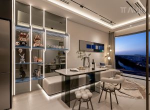 Nhà mẫu 62m2 thiết kế 2 phòng ngủ TT Avio
