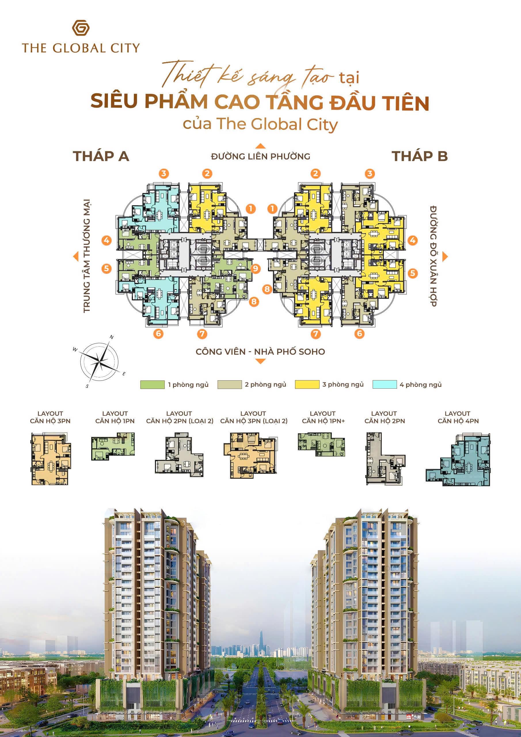 GIÁ BÁN NHÀ PHỐ SOHO