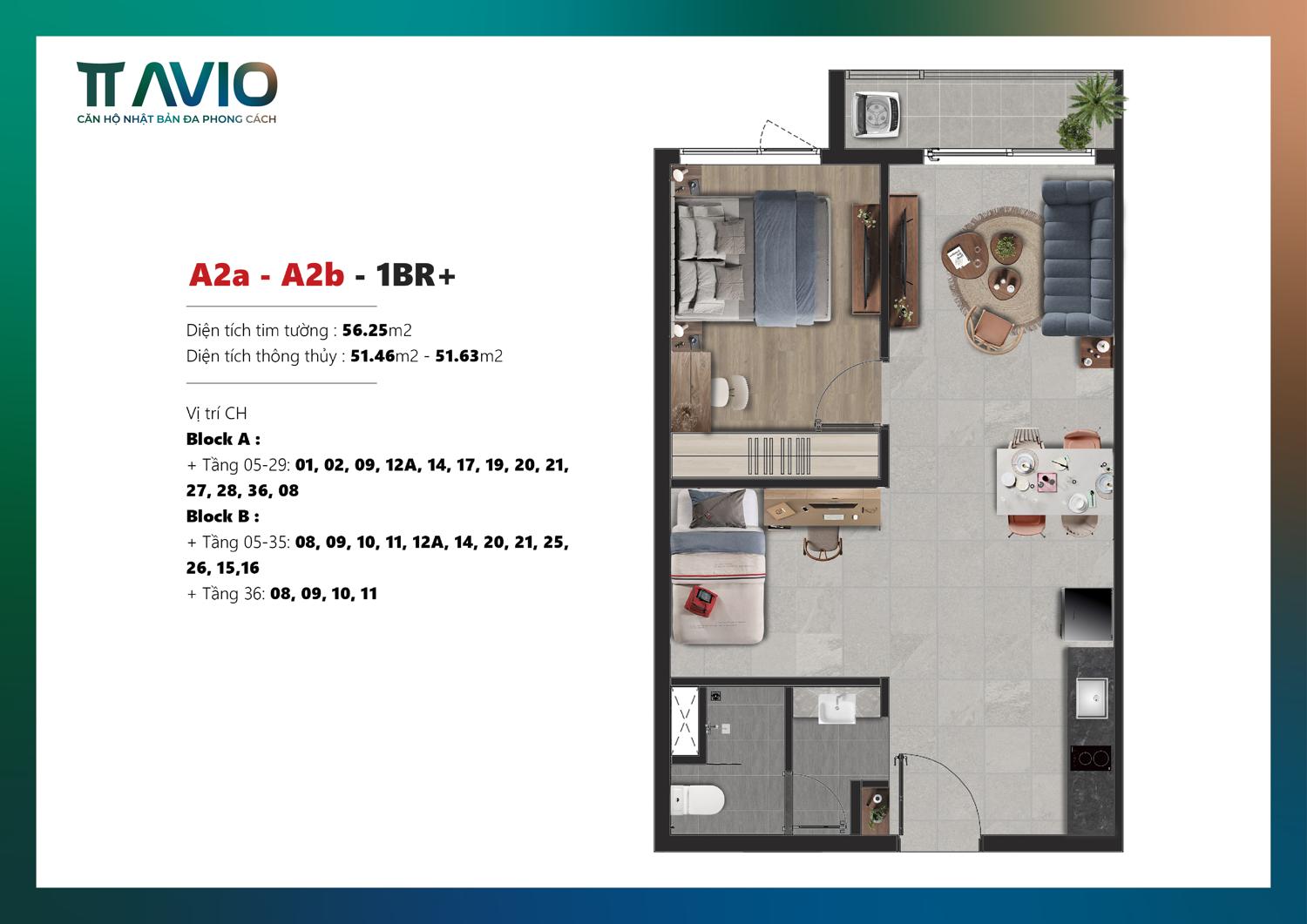 MẶT BẰNG DỰ ÁN TT AVIO DĨ AN
