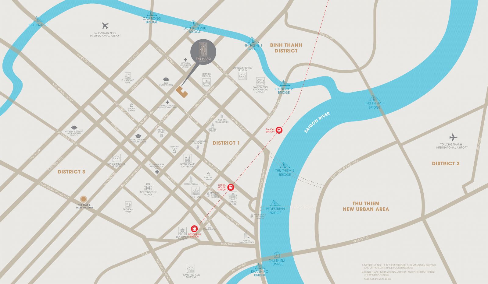 Vị Trí The MArq Quận 1