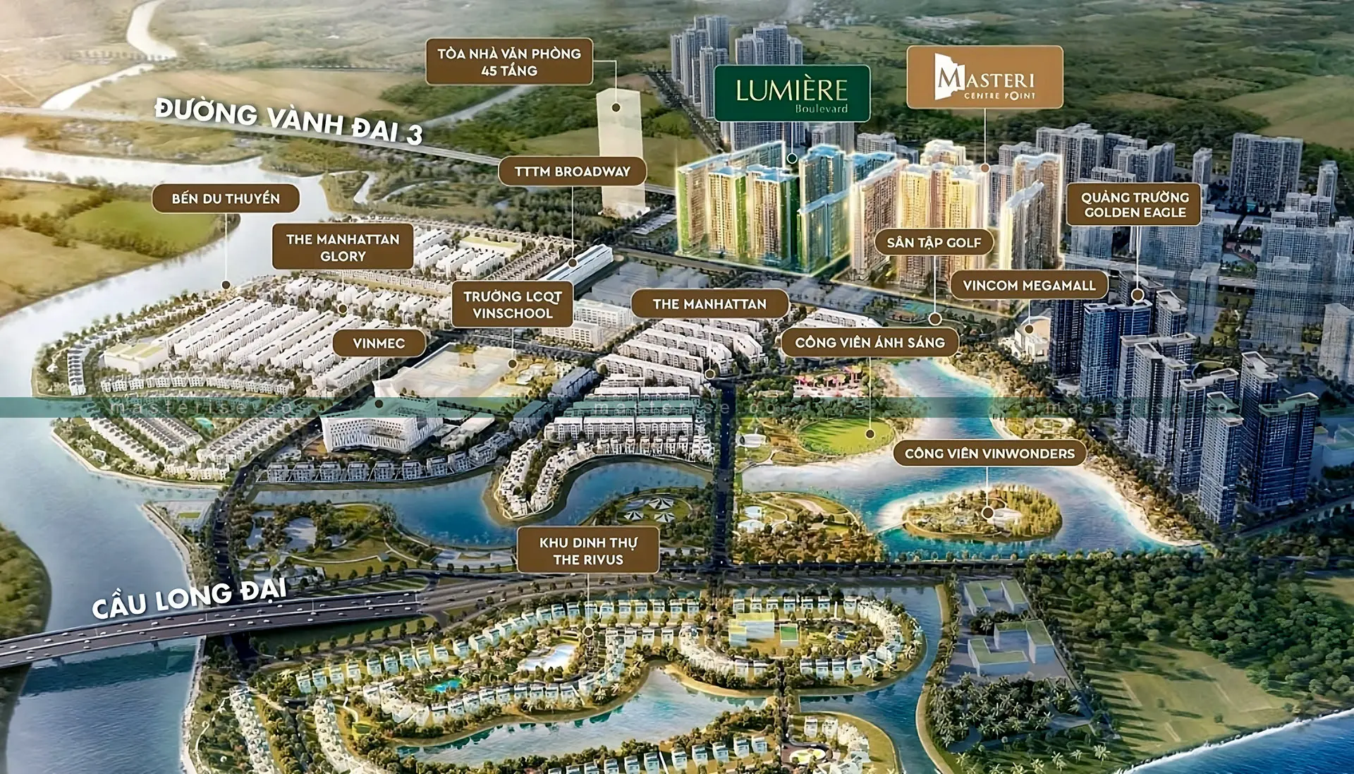 Tổng quan tiện ích Lumiere Boulevard
