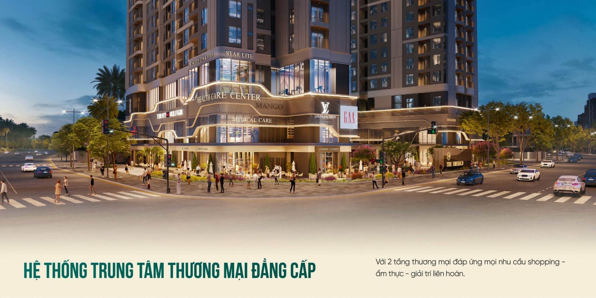 TIỆN ÍCH THE EMERALD 68