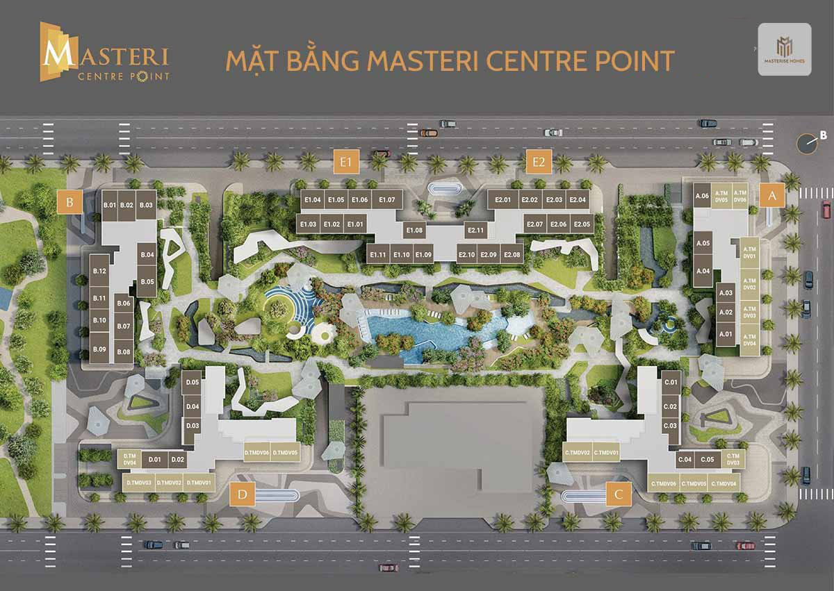 MẶT BẰNG MASTERI CENTRE POINT