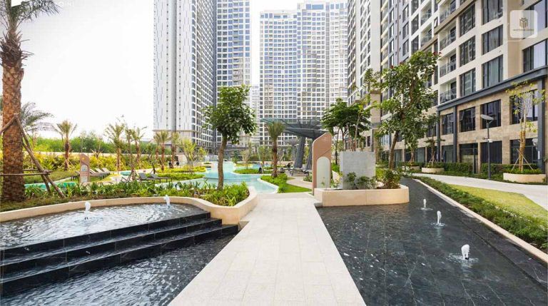 Cảnh quan xanh mát – Không gian sống trong lành giữa lòng đô thị