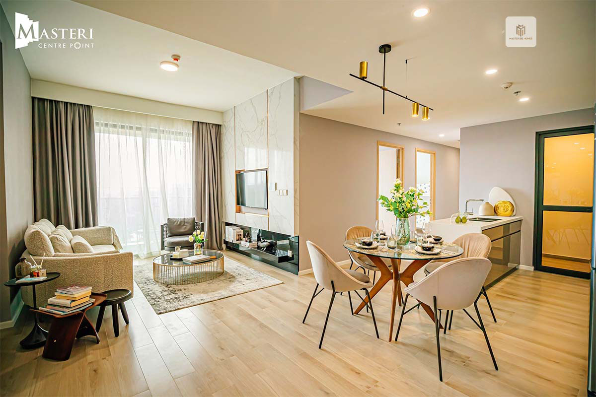 nội thất dự án Masteri Centre Point