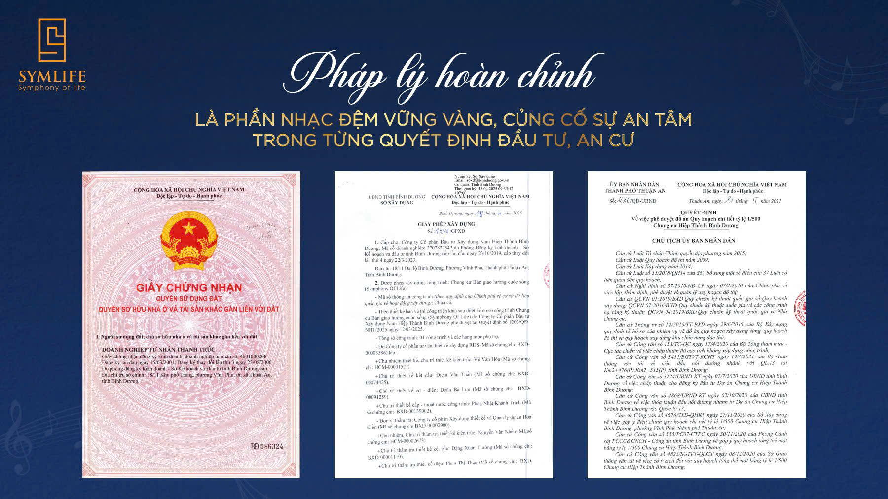 Pháp Lý CĂN HỘ SYMLIFE