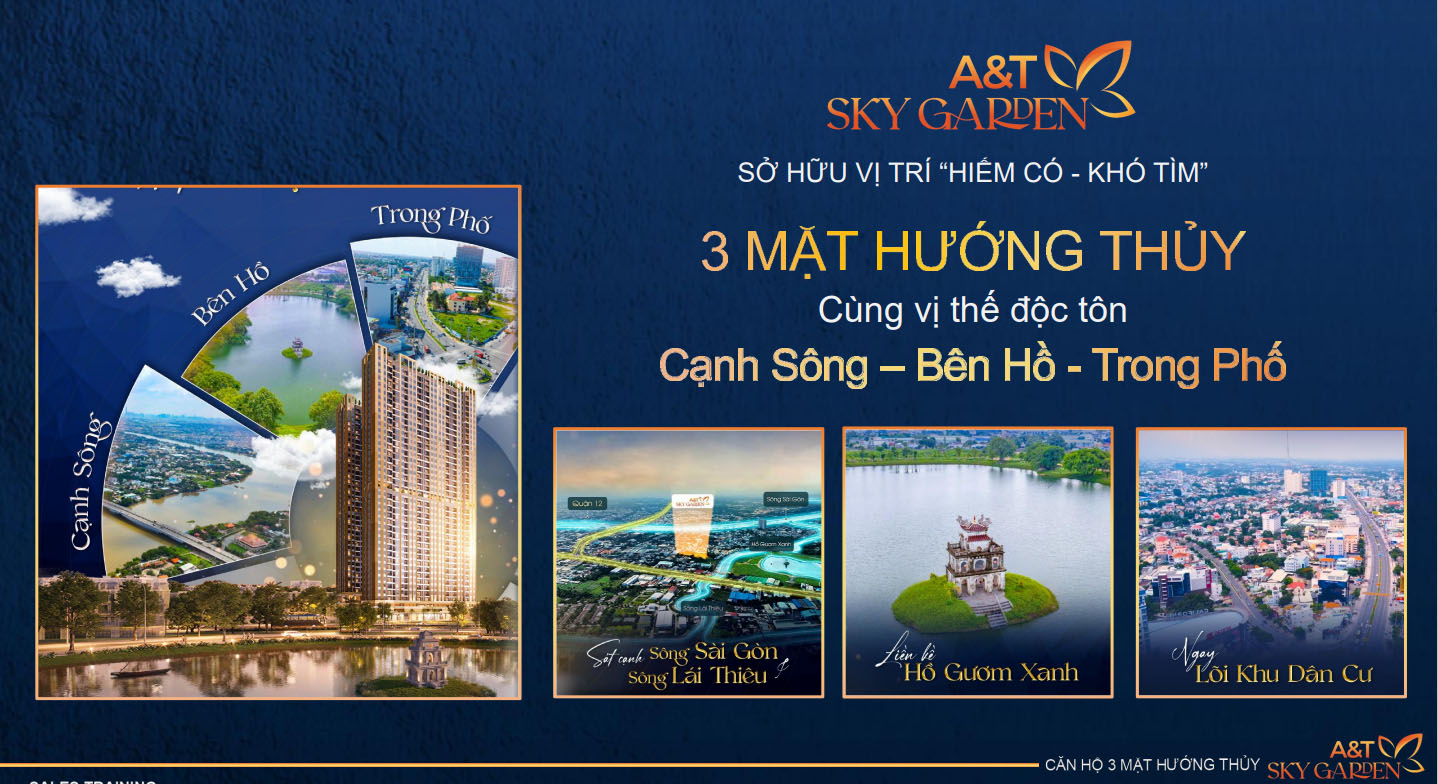 DỰ ÁN AT SKY GARDEN – NGAY CẠNH SÔNG SÀI GÒN