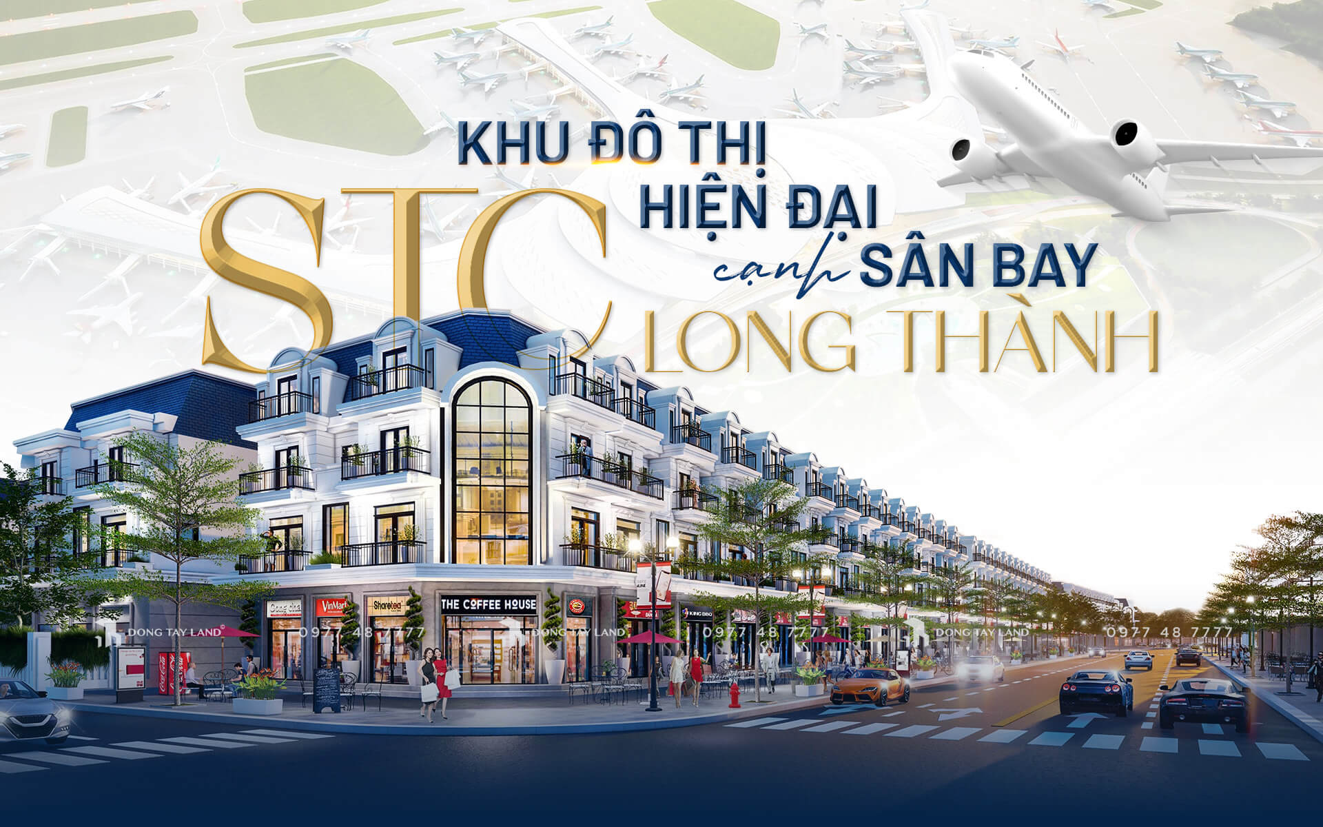 Đất nền nhà phố Shophouse STC Long Thành
