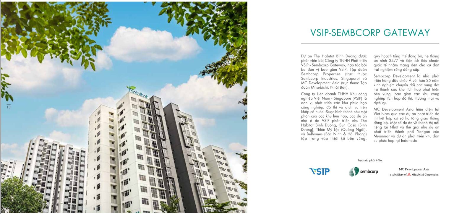 Chủ đầu tư dự án The Habitat VSIP 1