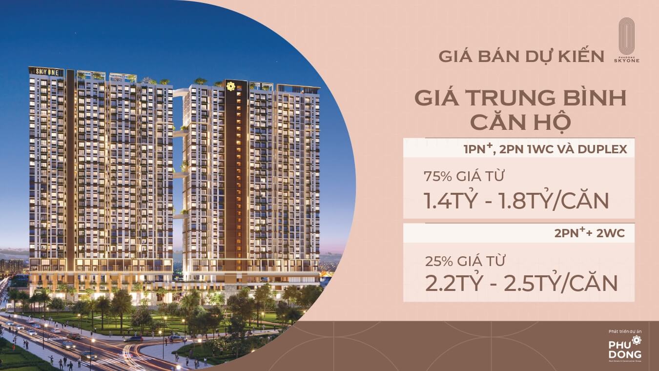 Giá Bán Và Phương Thức Thanh Toán Phú Đông Sky One
