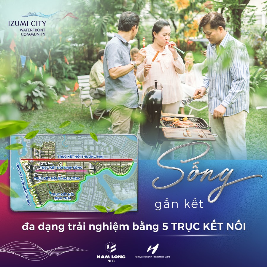 Sống gắn kêt Izumi City