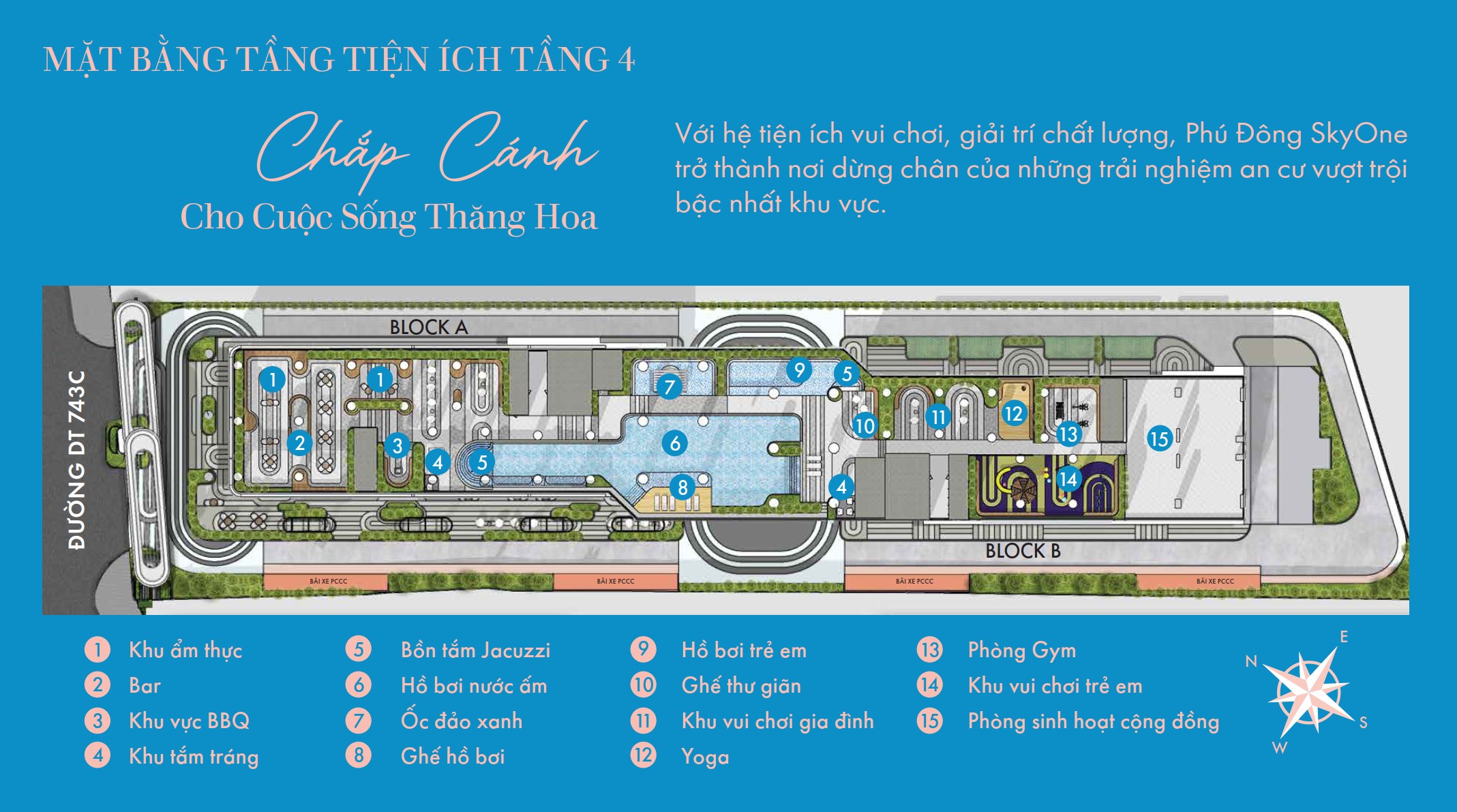  TIỆN ÍCH DỰ ÁN CĂN HỘ PHÚ ĐÔNG SKY ONE