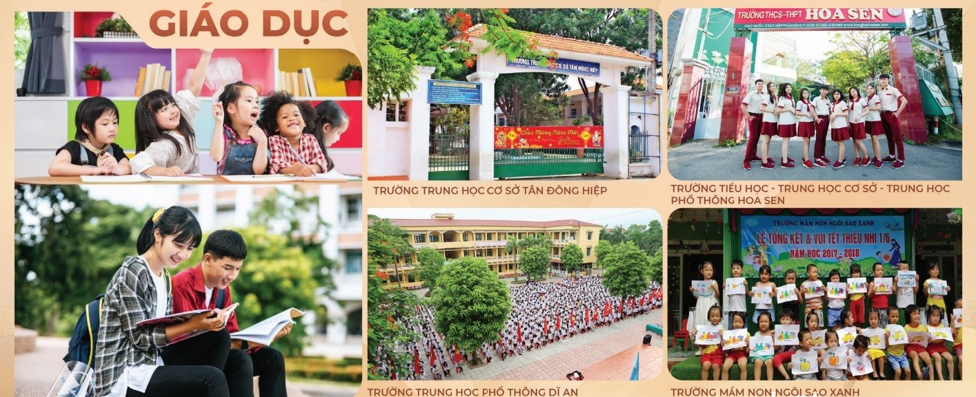 Tiện ích ngoại khu đa dạng, đầy đủ