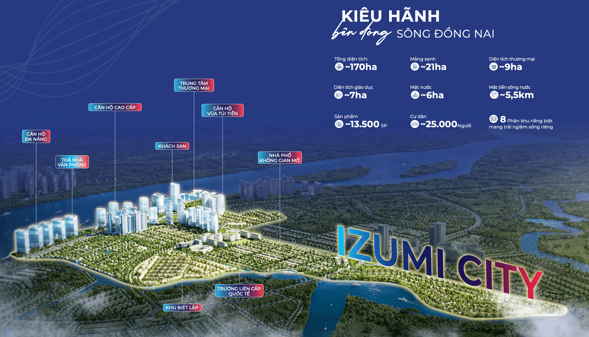 TỔNG QUAN DỰ ÁN IZUMI CITY NAM LONG ĐỒNG NAI
