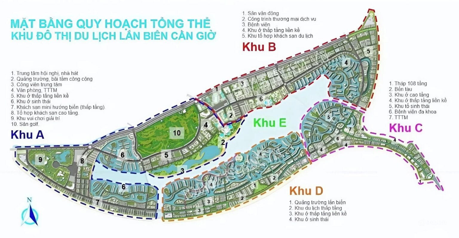 MẶT BẰNG PHÂN KHU VINHOME GREEN PARADISE