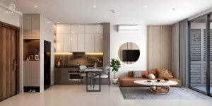 nhà mẫu The Emerald Garden view