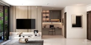 nhà mẫu The Emerald Garden view