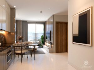 nhà mẫu The Emerald Garden view