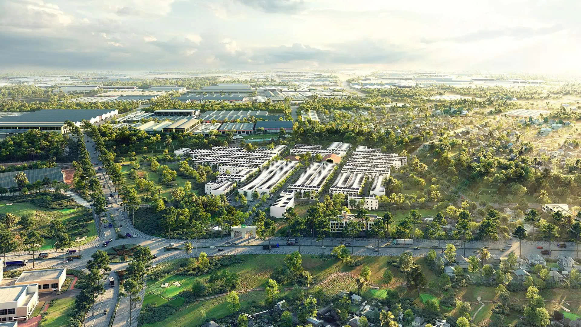 Khu đô thị Green Valley City Tân Uyên