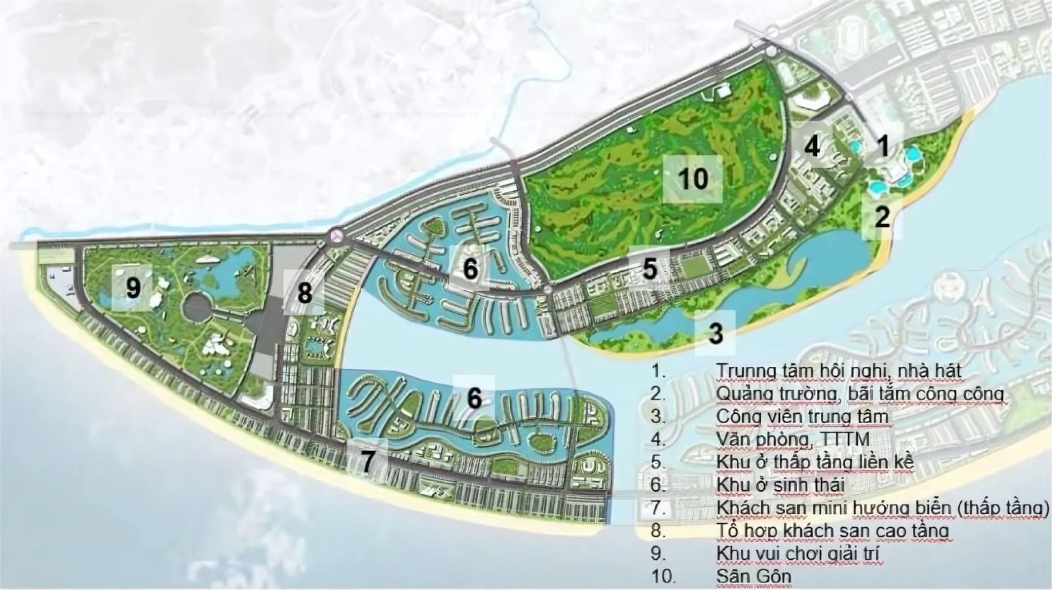 Mặt bằng Khu A – The Haven Bay