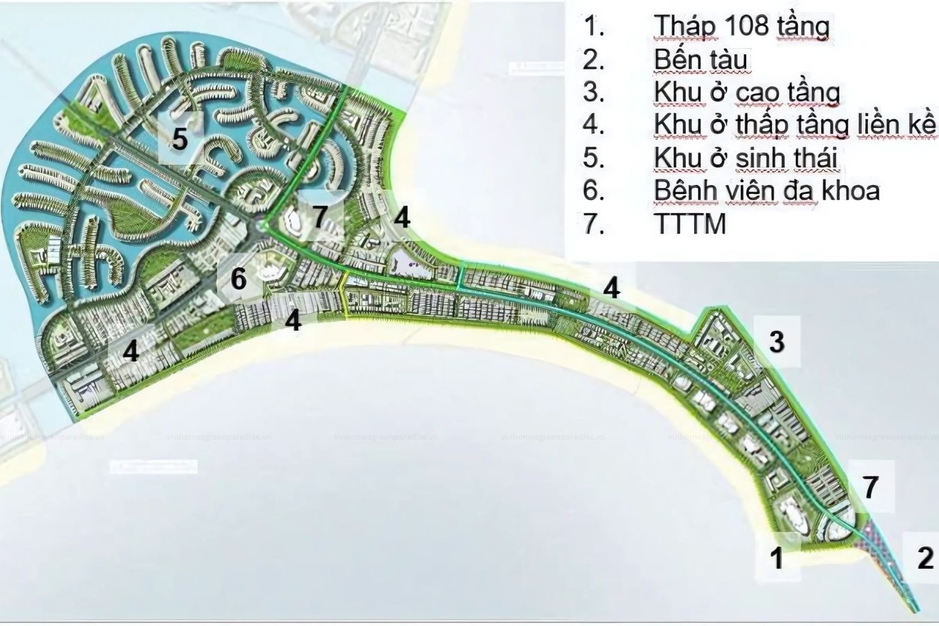 Mặt bằng Khu C – The Paradise