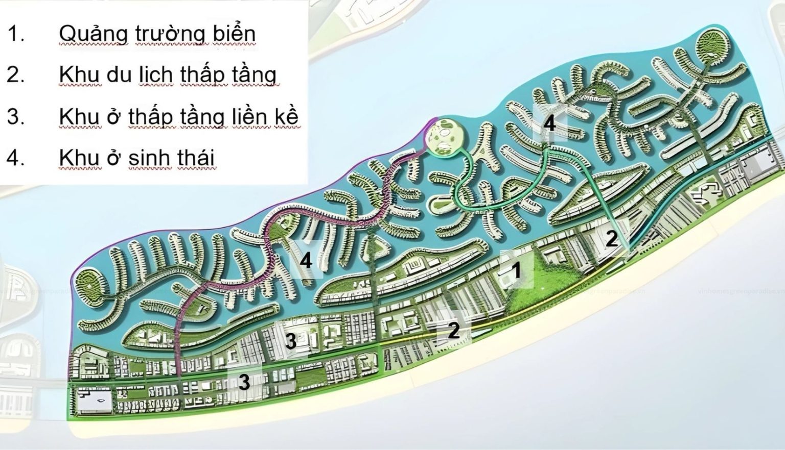Mặt bằng Khu D & E – The Grand Island