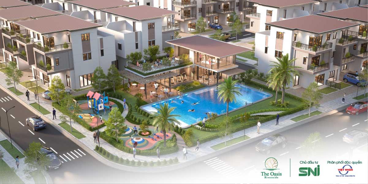 TIỆN ÍCH VƯỢT TRỘI TẠI DỰ ÁN THE OASIS RIVERSIDE MỸ PHƯỚC 4