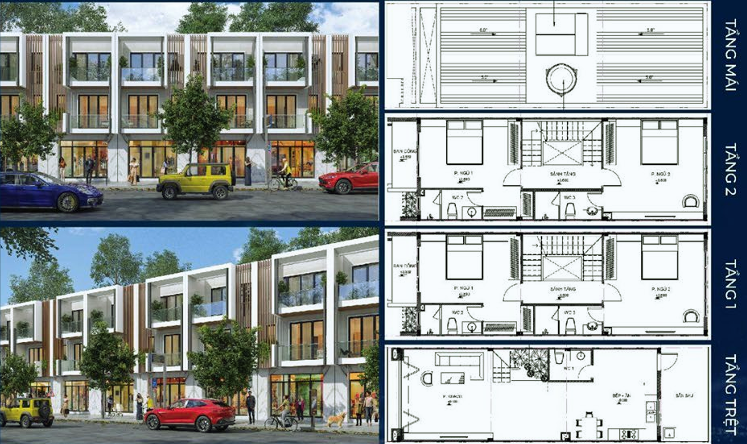 Thiết kế nhà phố 5x14m