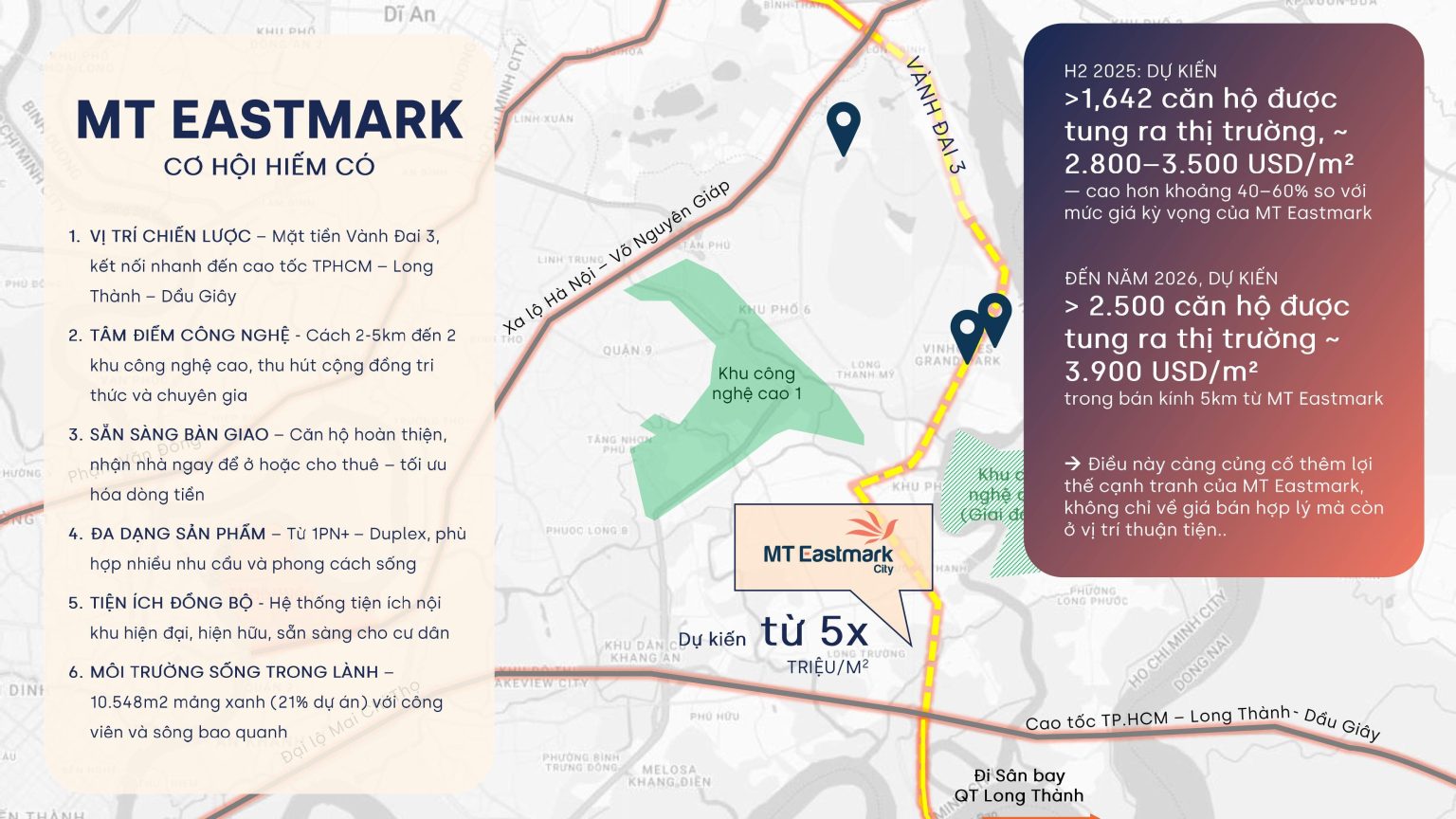 ưu điểm căn hộ MT Eastmark City