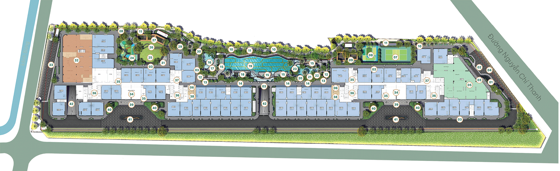 Tiện ích The Emerald Garden View


