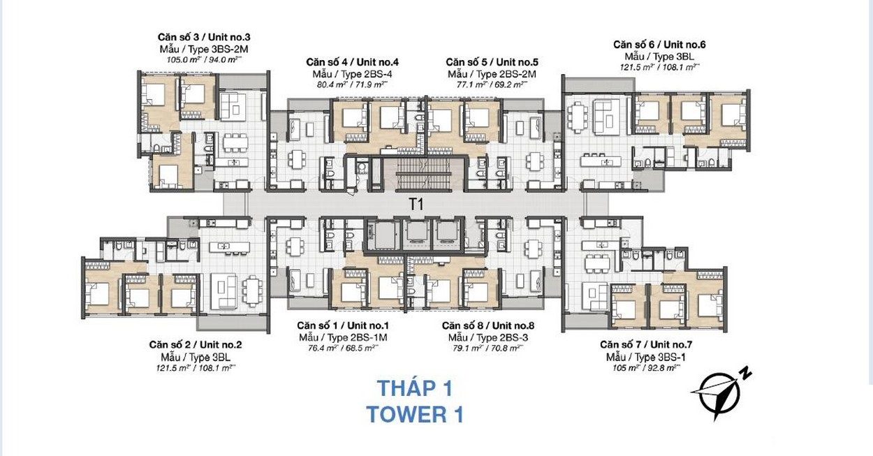 Tháp 1