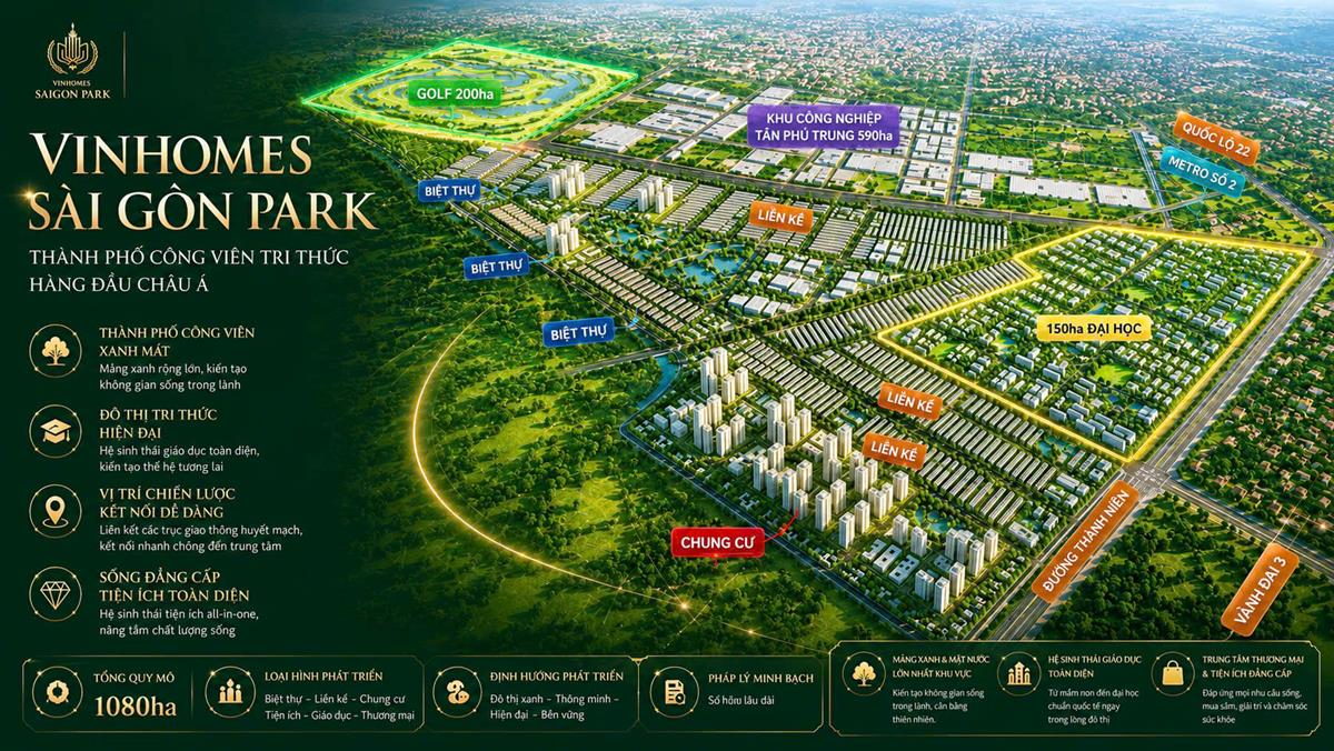 MẶT BẰNG VINHOMES HÓC MÔN
