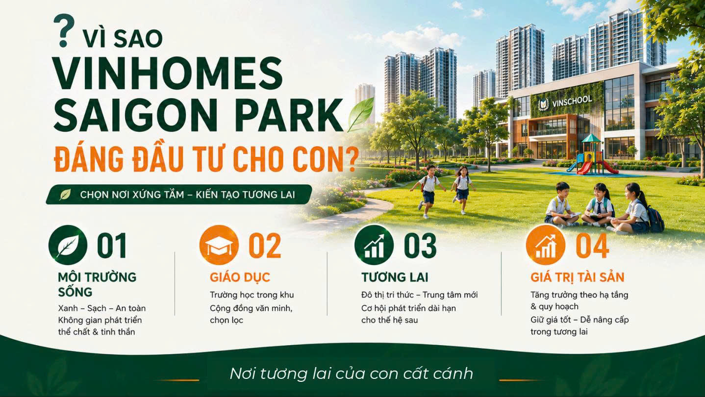 HỆ SINH THÁI TIỆN ÍCH VINHOMES HÓC MÔN