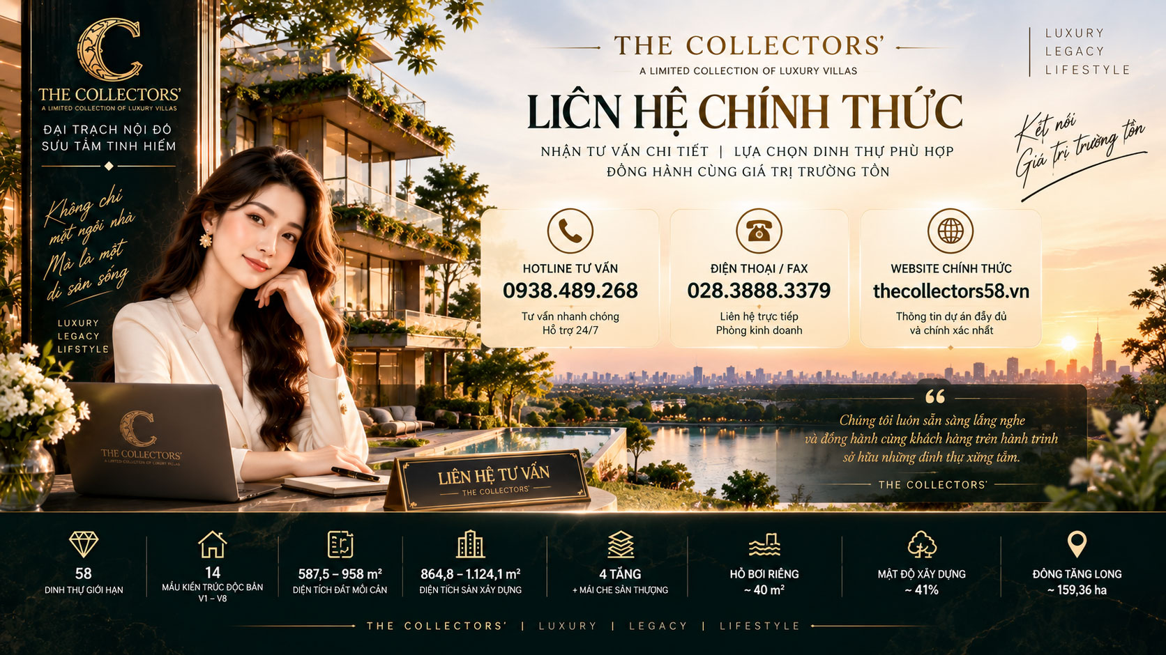 Khảo sát 58 dinh thự để hiểu giá trị của từng quỹ đất